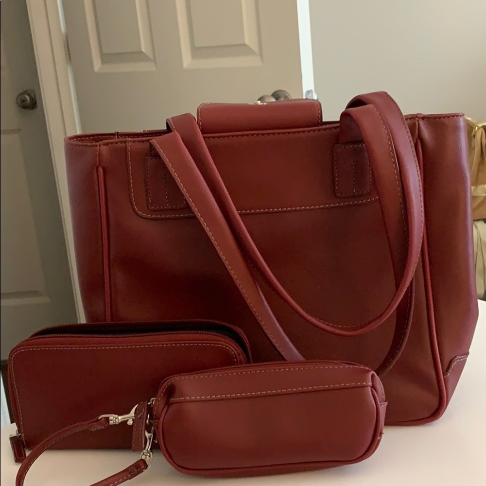 Worthington 3 pc Tote - Picture 3 of 8